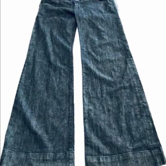 FIDELITY SILK DENIM JEANS 31 EUC JAPANESE DENIM - Picture 3 of 9